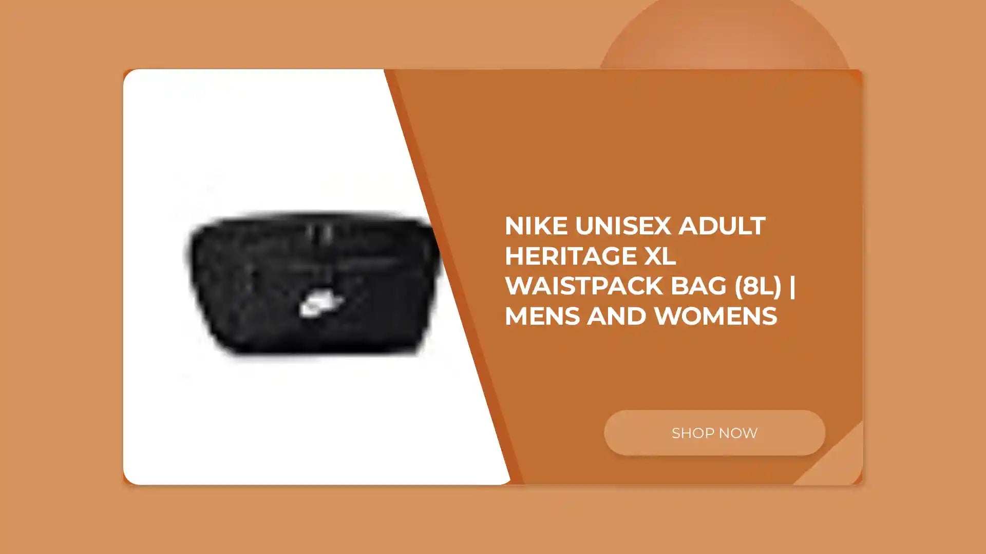 Nike Unisex Adult Heritage XL Waistpack Bag (8L) | Mens and Womens by@Outfy