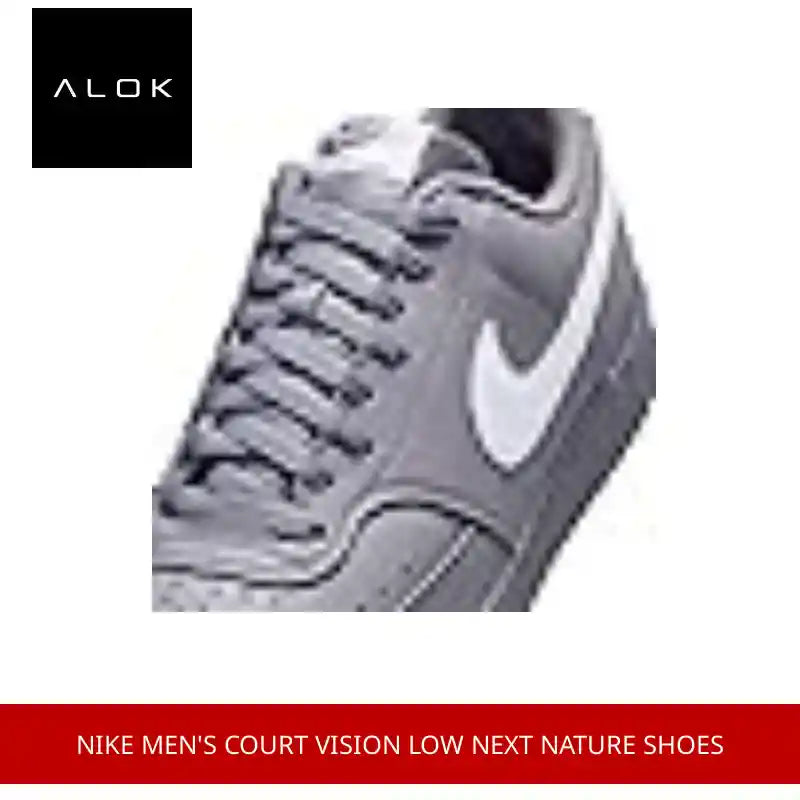Nike Men's Court Vision Low Next Nature Shoes by@Outfy